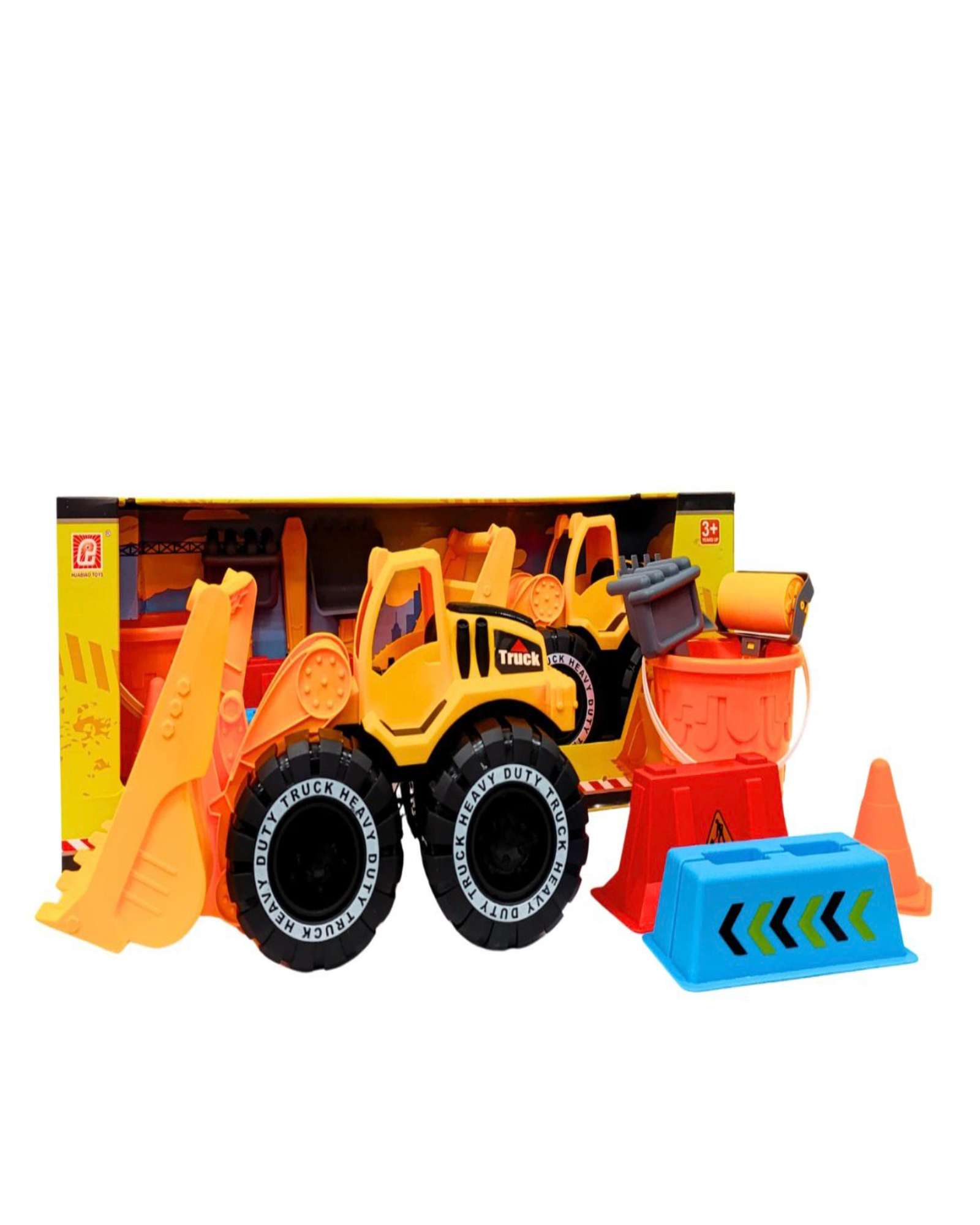 CAMION BULLDOZER SET DE CONSTRUCCION NIÑO INFANTIL - 2