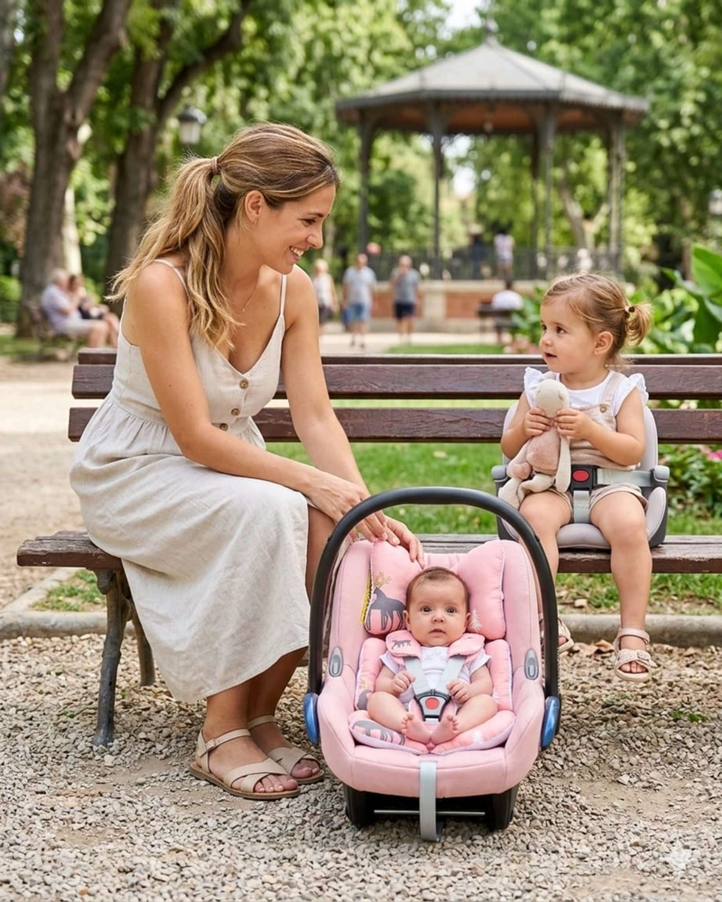 COJIN REDUCTOR PARA ASIENTOS DE LUJO PARA BEBE S - CONFORT Y SOPORTE TOTAL - 2