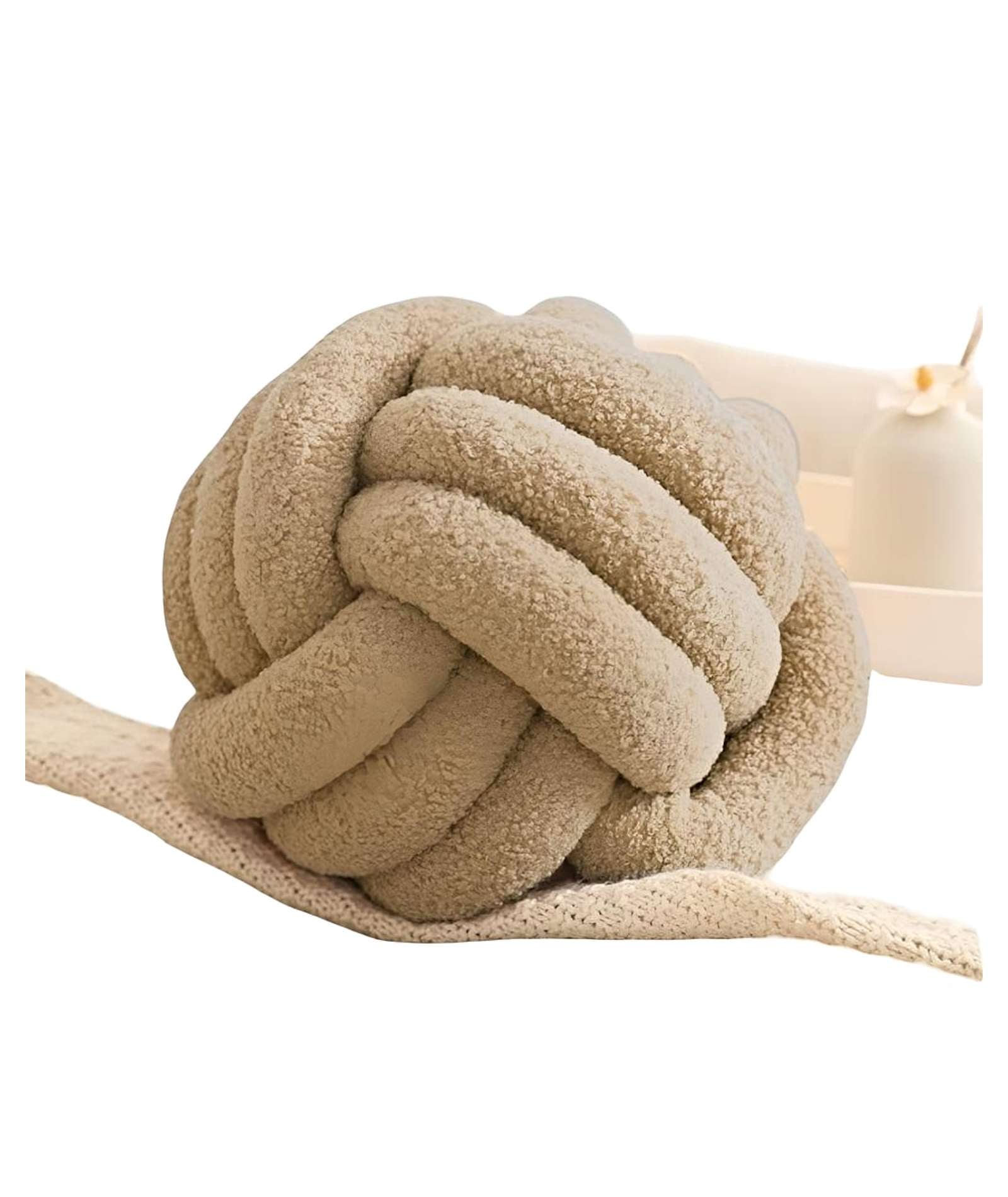 COJIN NUDO BEIGE 22 CM - 1
