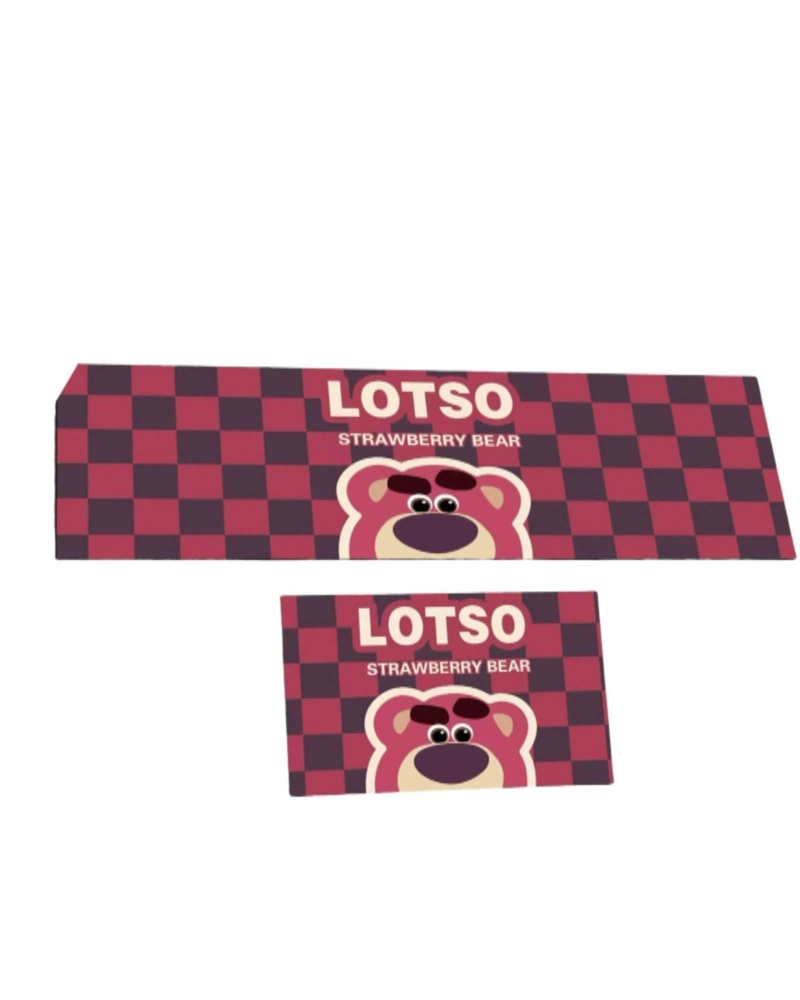 TAPETES DECORATIVAS COCINA ANTIDESLIZANTE DISEÑO OSO ROJO - 1