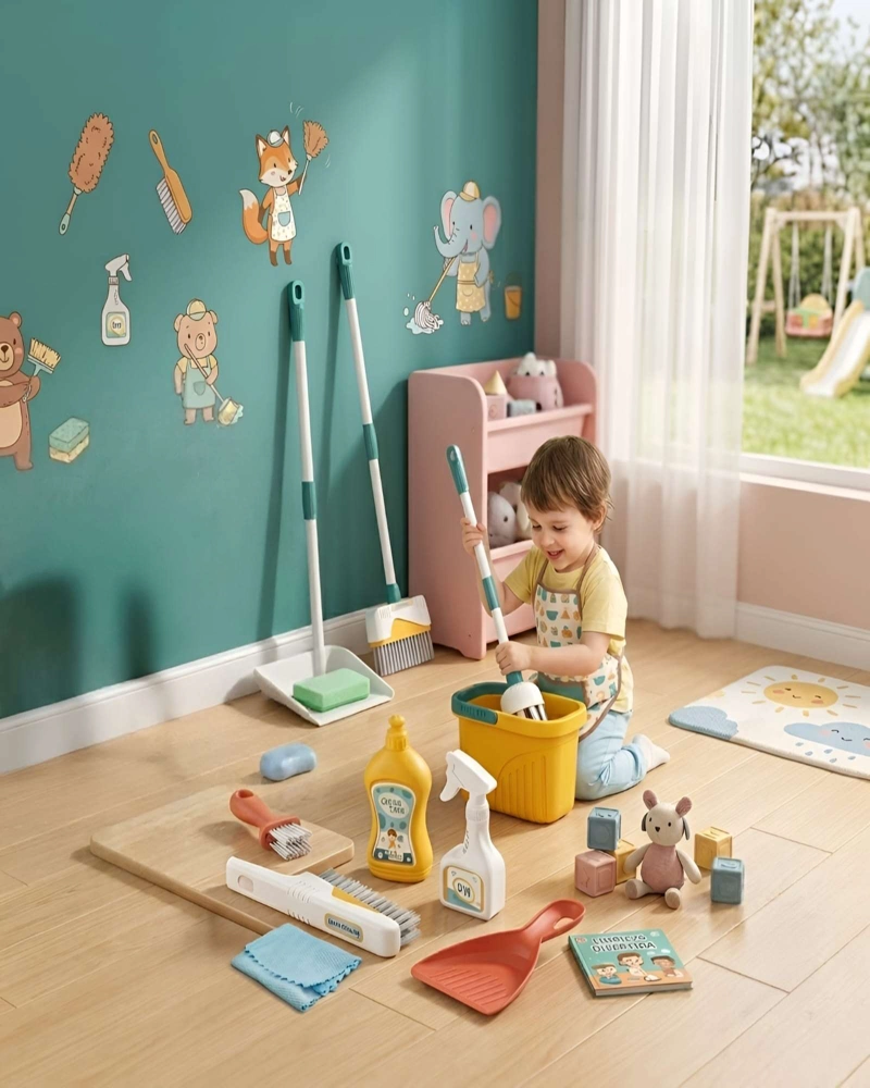 SET DE LIMPIEZA INFANTIL MI PEQUEÑO AYUDANTE - 1