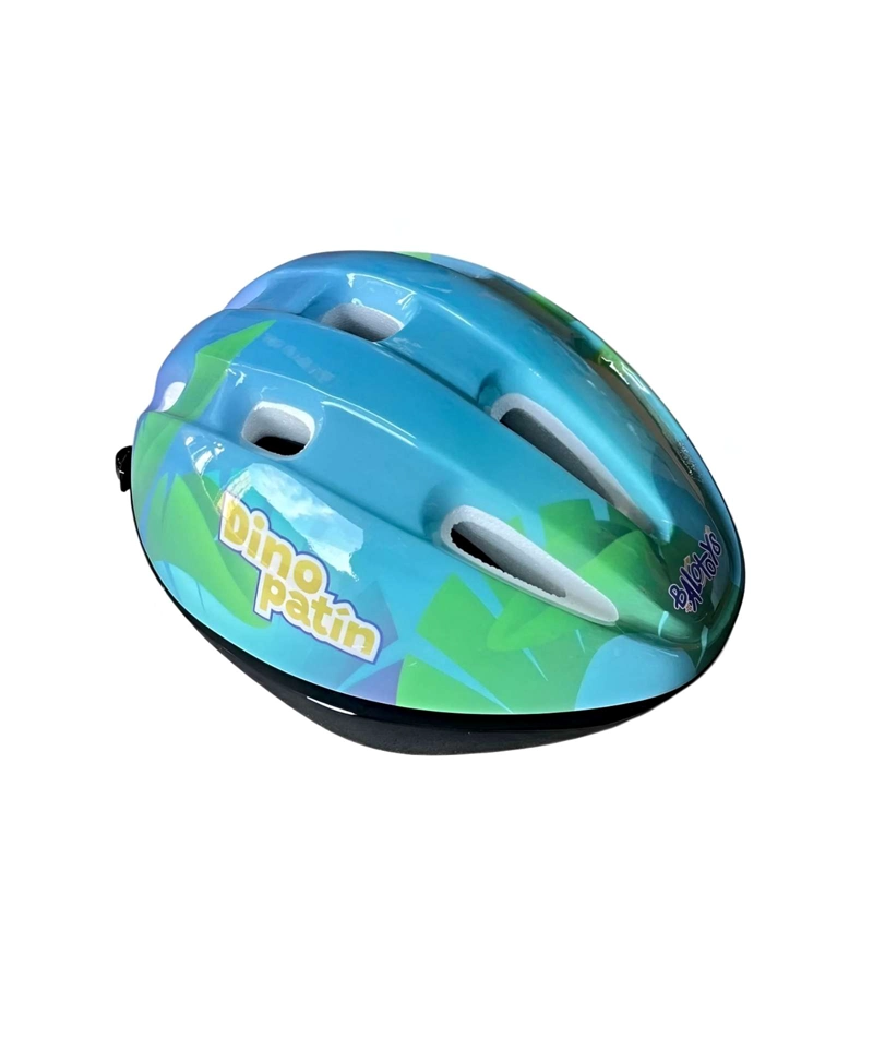 JUEGO PATIN 4 RUEDAS DINOJUEGO PATIN CON PELUCHE VERDE TALLA XS 27-30 - 3