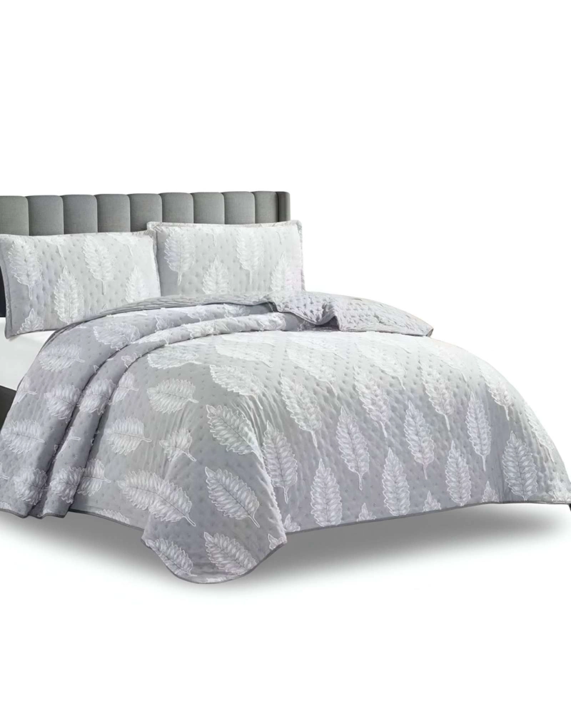 CUBRECAMA QUILT TUFTING DE LUJO SUAVE 2 PLAZAS - 1