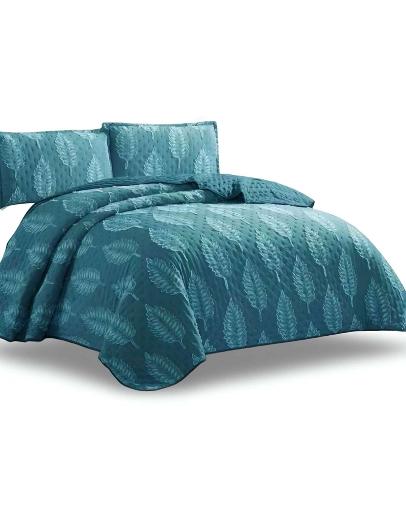 CUBRECAMA QUILT TUFTING DE LUJO SUAVE KING - 1