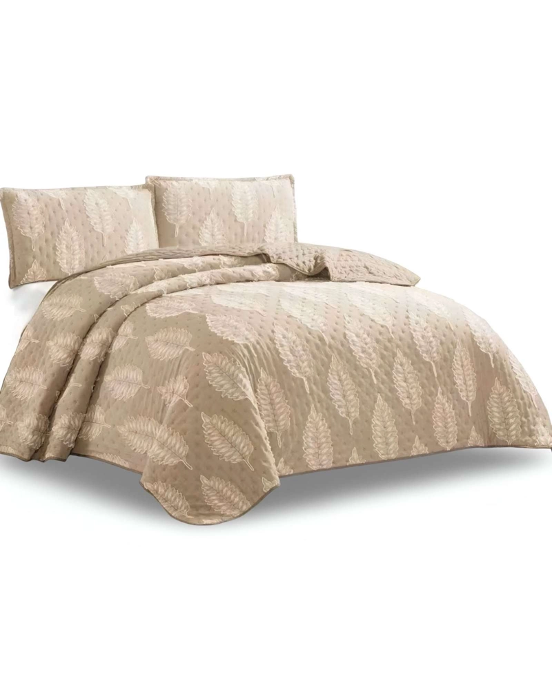 CUBRECAMA QUILT TUFTING DE LUJO SUAVE KING - 1