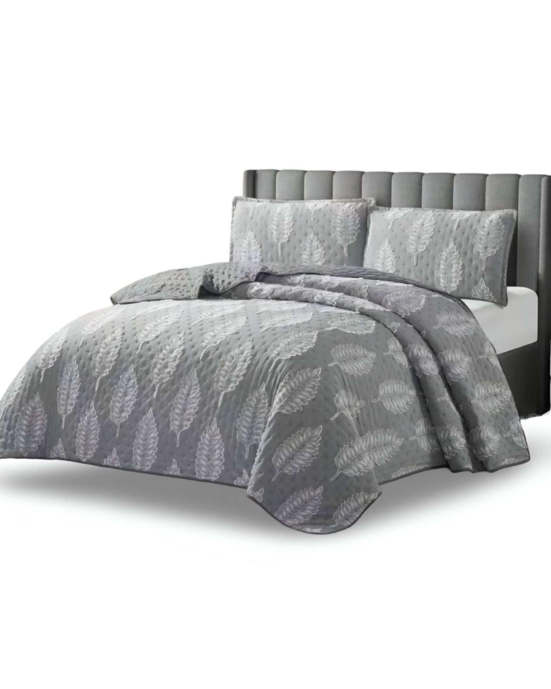 CUBRECAMA QUILT TUFTING DE LUJO SUAVE KING - 2