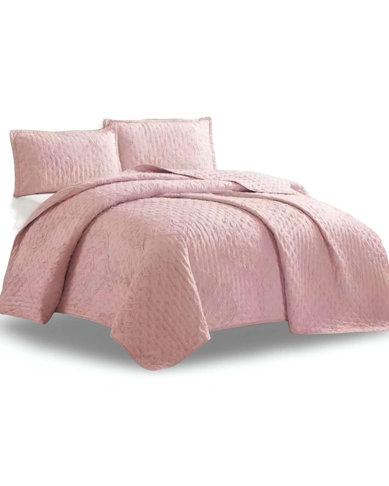 CUBRECAMA QUILT TUFTING DE LUJO SUAVE KING - 1