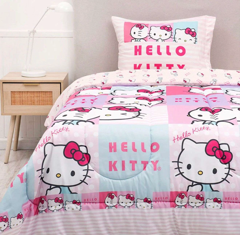 CUBRECAMA NORDICO NIÑA HELLO KITTY - 4