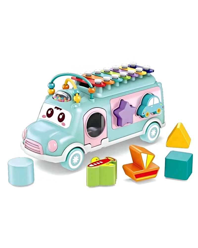 JUGUETE XILOFONO MUSICAL INFANTIL CON BLOQUES DE CONSTRUCCION - 1
