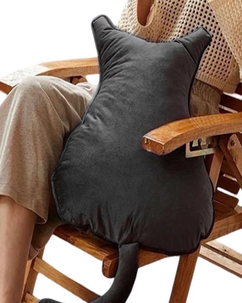 COJIN DE GATO EXTRA SUAVE PARA DECORAR O APEGO PARA NIÑOS - 1