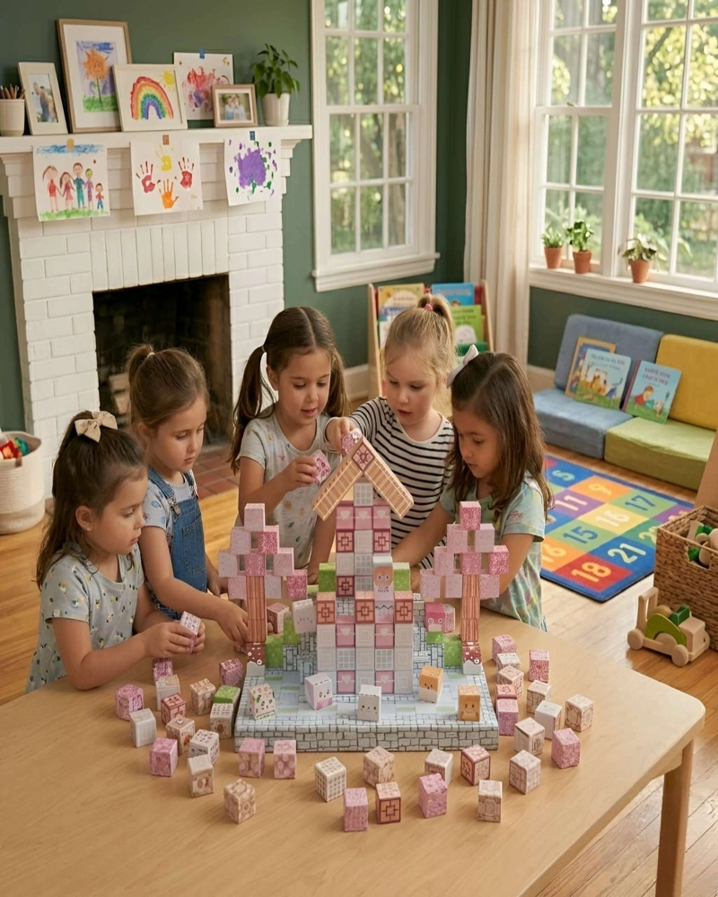 SET BLOQUES MAGNE TICOS DE CONSTRUCCION 193 PIEZAS - 1