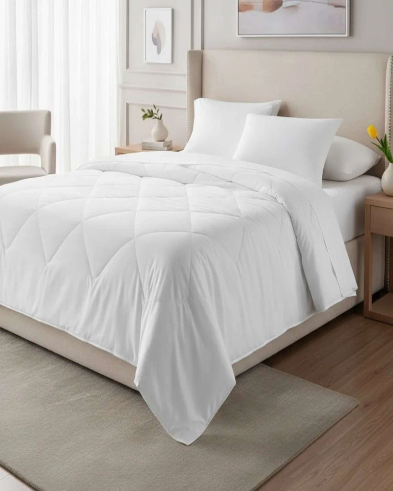 PLUMON NORDICO VERANO 2 PLAZAS 220X240CM + 2 FUNDA ALMOHADA - 4