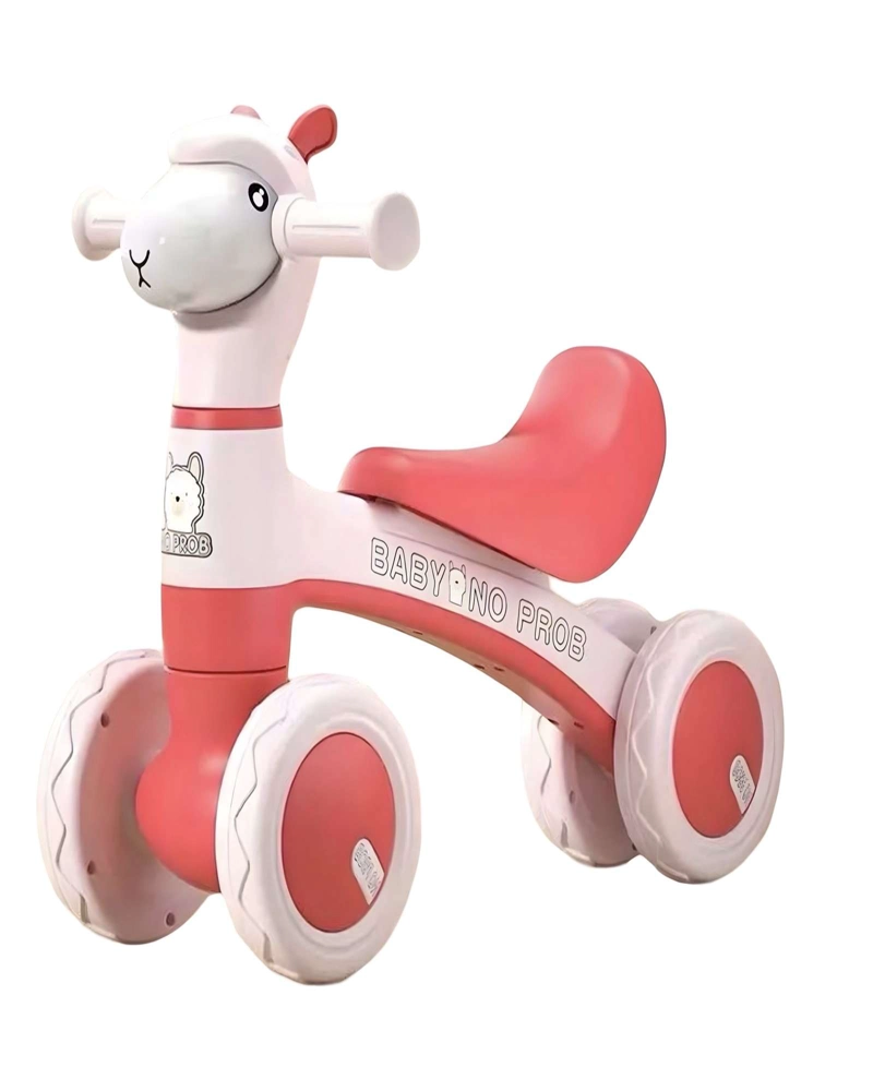 CORREPASILLO BEBE BICICLETA DE EQUILIBRIO ROSA - 1
