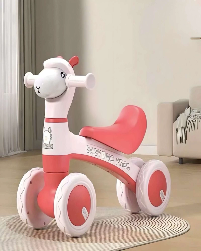 CORREPASILLO BEBE BICICLETA DE EQUILIBRIO ROSA - 4