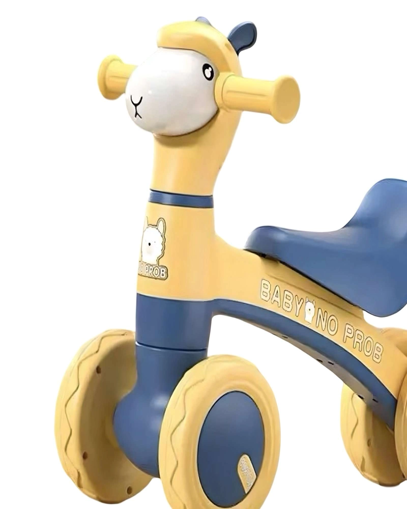 CORREPASILLO BEBE BICICLETA DE EQUILIBRIO AMARILLO - 2