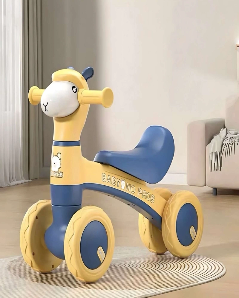 CORREPASILLO BEBE BICICLETA DE EQUILIBRIO AMARILLO - 4