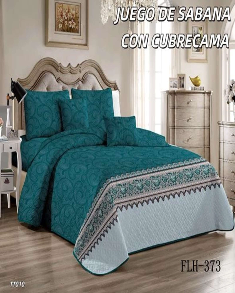 SABANA CON CUBRECAMA 1,5 PLAZA S78 - 4