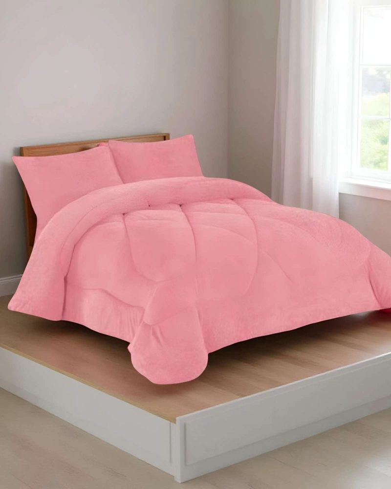 COBERTOR DE INVIERNO CON PLUSH CON CHIPORRO 2 PLAZAS - 4