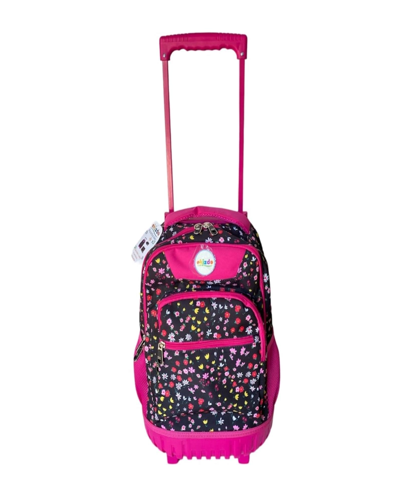 MOCHILAS ESCOLAR 3 PIEZAS DISEÑO DE FLORES - 3
