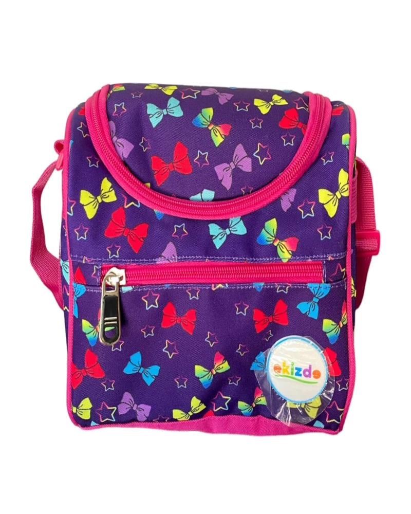 MOCHILAS ESCOLAR 3 PIEZAS DISEÑO DE LAZOS - 4
