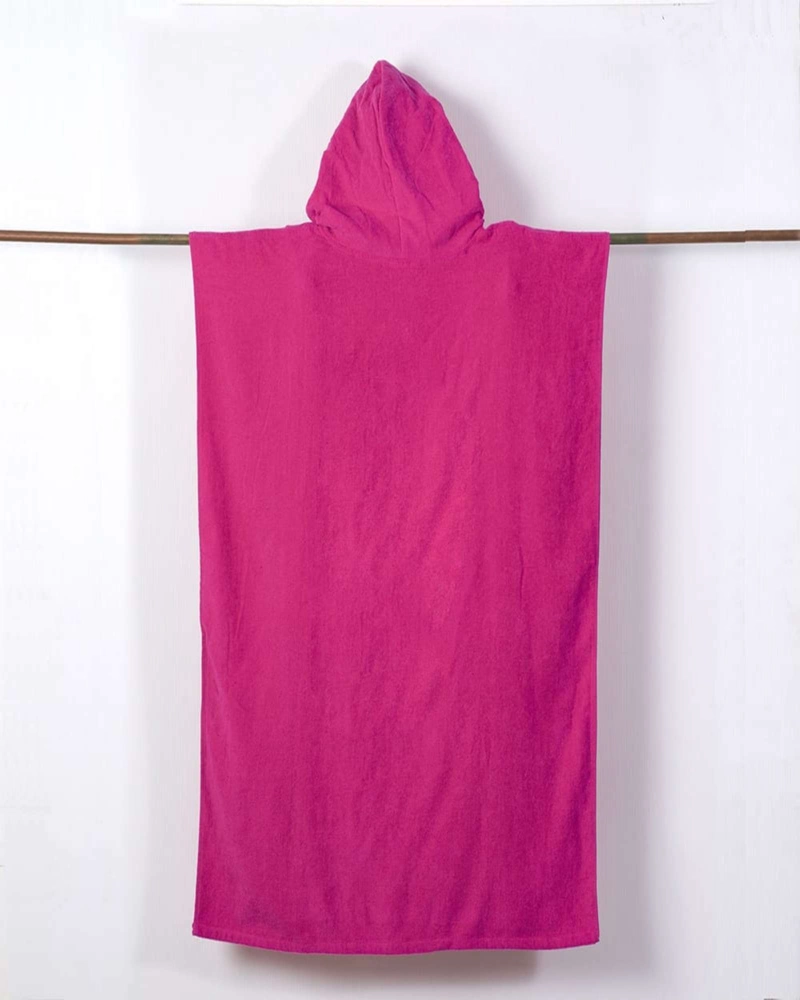 PONCHO DE BAÑO PARA PLAYA CON CAPUCHA - 2