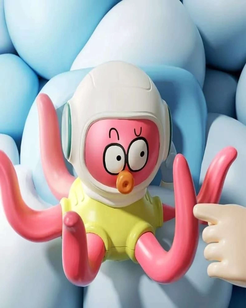 JUGUETE DE BAÑO PULPO FLOTADOR INTERACTIVO - 2