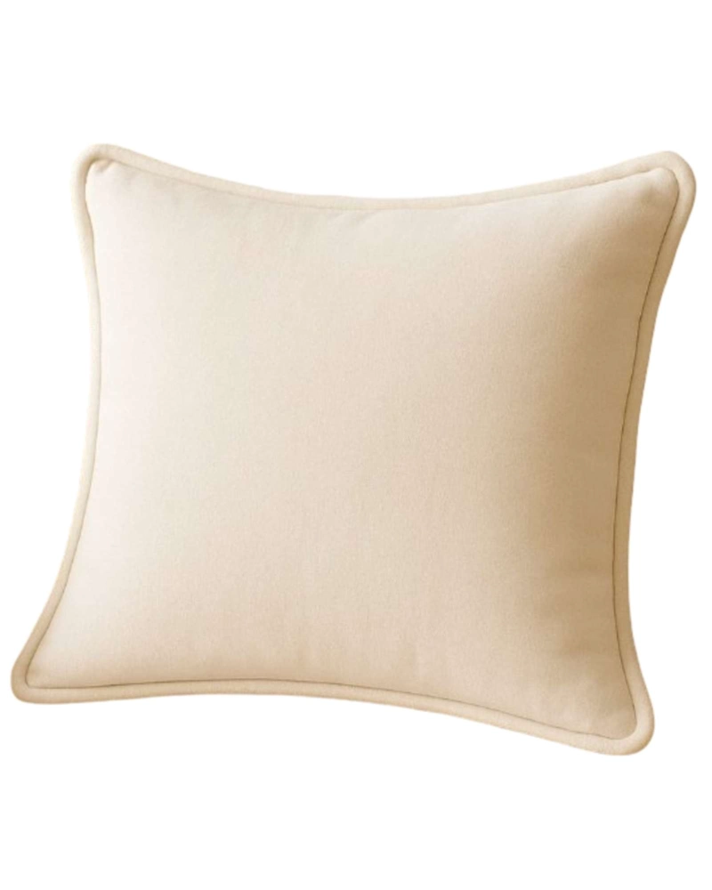 SET DE 2 FUNDAS DE COJIN LISAS CON BORDE (CON RELLENO) - 1