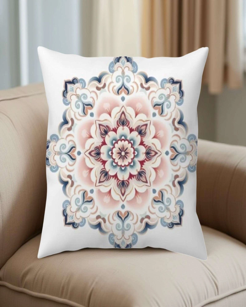 FUNDAS DE COJIN MANDALA ESTAMPADAS PACK DE 4 PIEZAS - 4