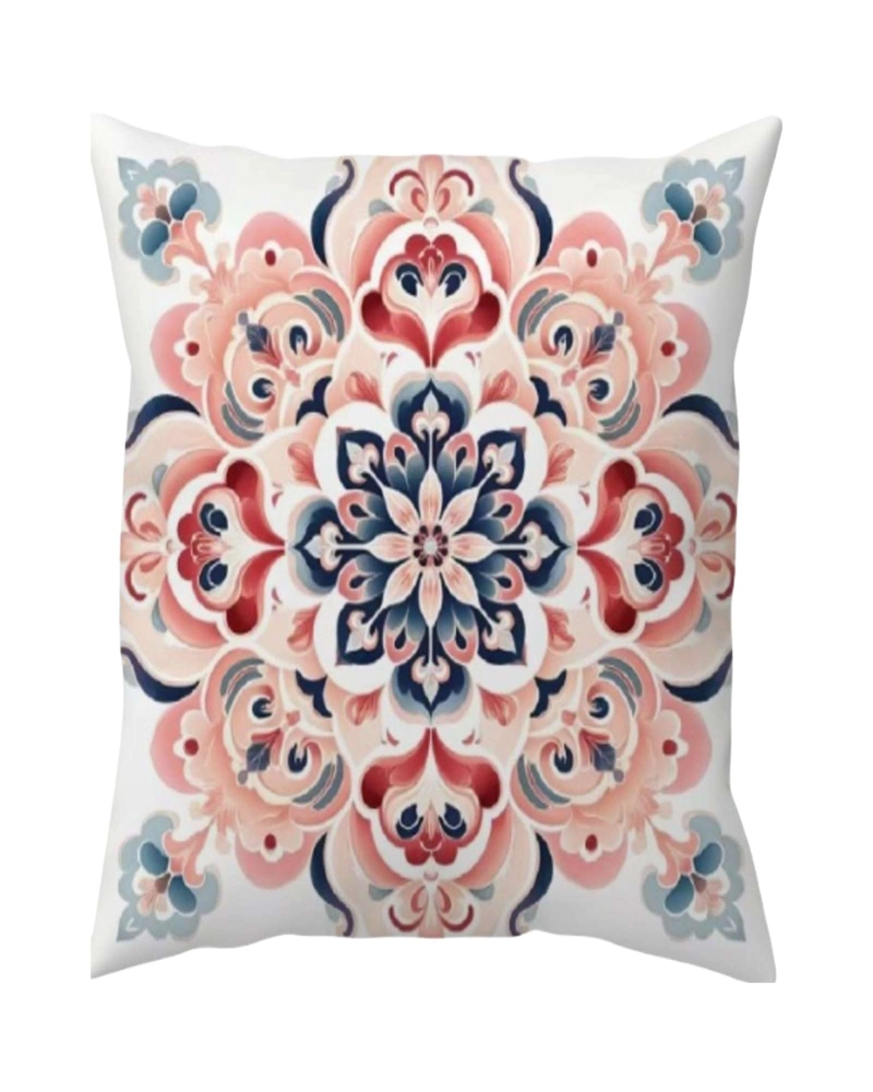 FUNDAS DE COJIN MANDALA ESTAMPADAS PACK DE 2 PIEZAS - 2