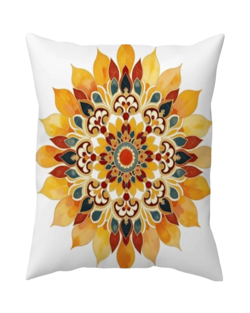 FUNDAS DE COJIN MANDALA ESTAMPADAS PACK DE 4 PIEZAS - 2