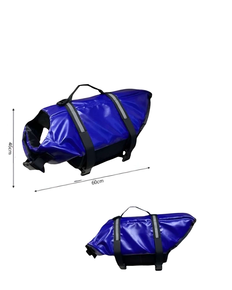 CHALECO SALVAVIDAS PARA PERROS TALLA S 60X46 CM - 4