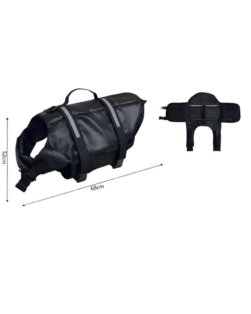 CHALECO SALVAVIDAS PARA PERROS TALLA M 68X52 CM - 4