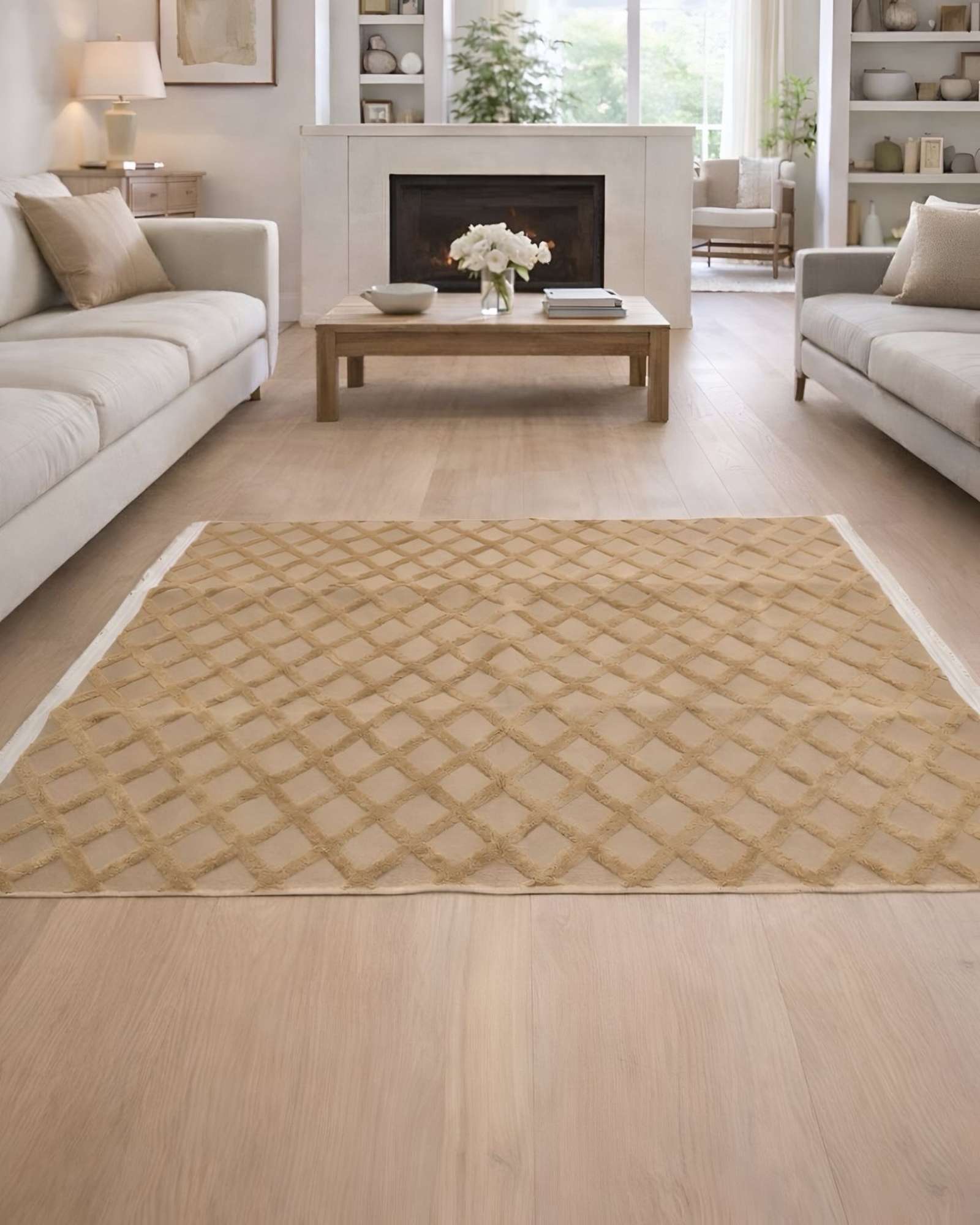 ALFOMBRA MODERNA JACQUARD BICOLOR 150X200 - 2