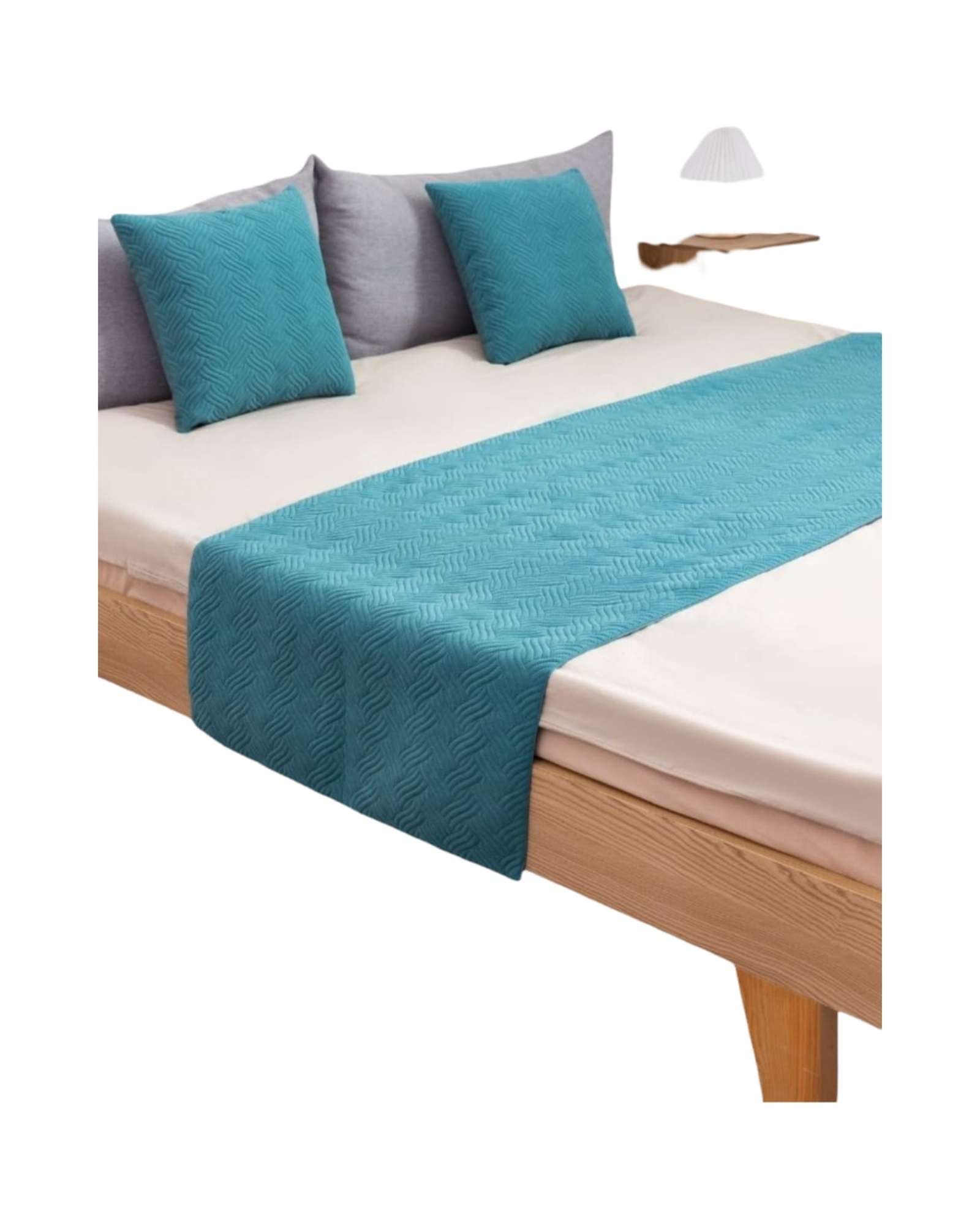 SET DE PIECERAS PLUSH + FUNDAS DE COJIN 45×45 - 2
