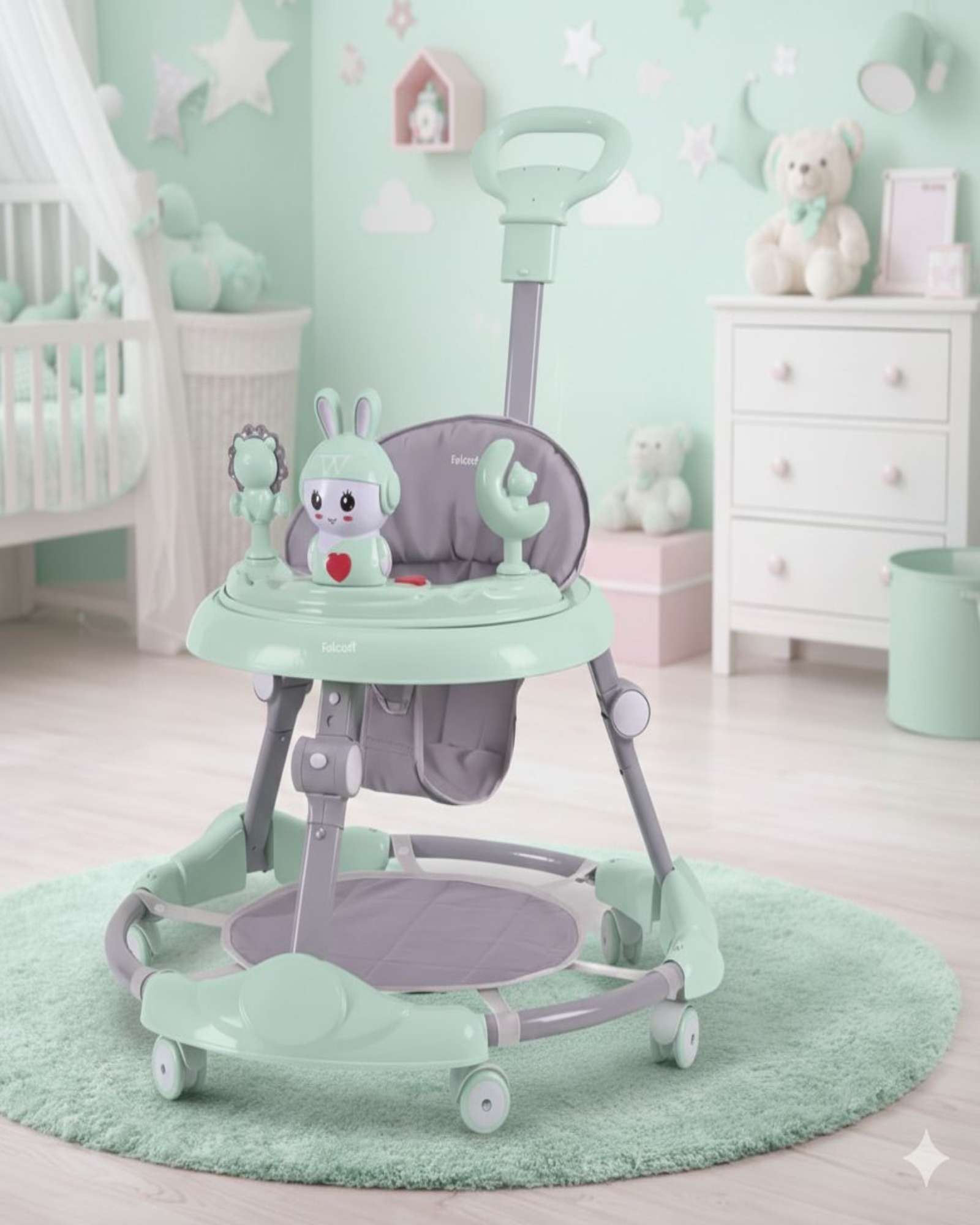 ANDADOR PARA BEBE CON JUEGOS INTERACTIVOS - SEGURIDAD Y DIVERSION EN SUS PRIMEROS PASOS - 4