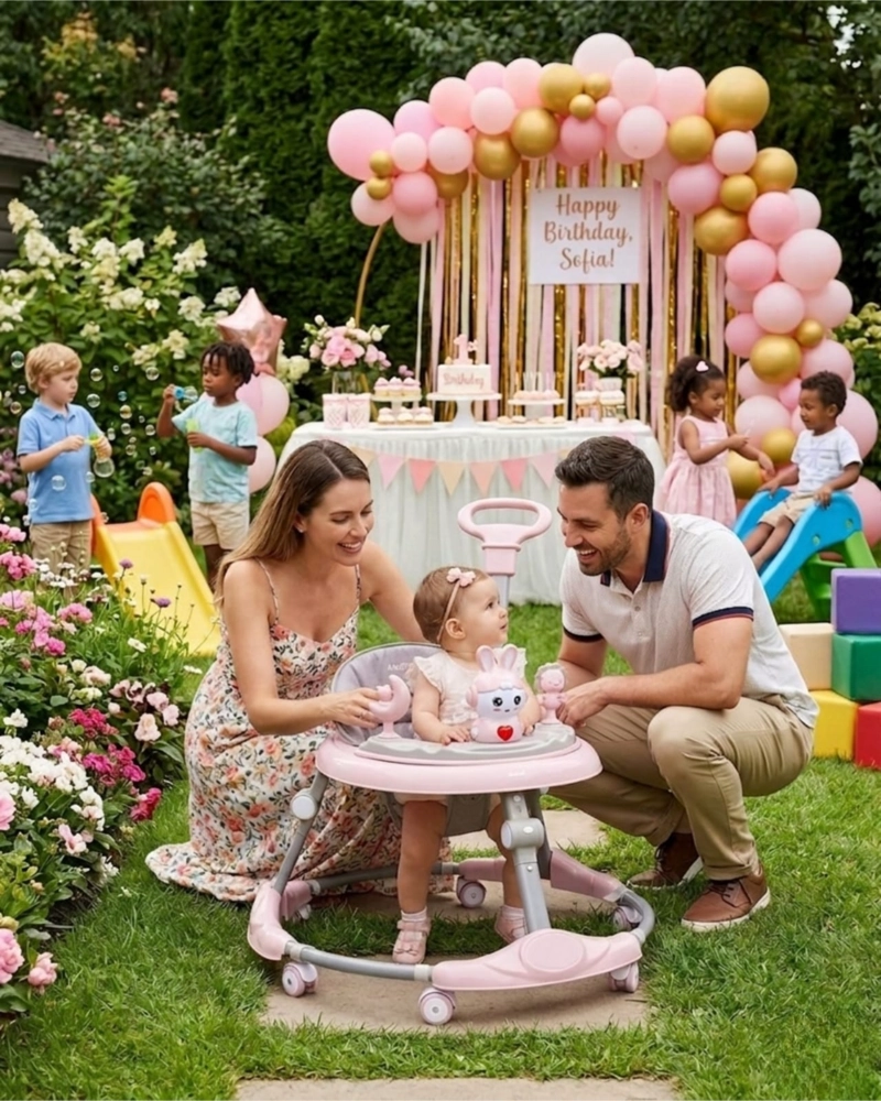 ANDADOR PARA BEBE CON JUEGOS INTERACTIVOS - SEGURIDAD Y DIVERSION EN SUS PRIMEROS PASOS - 5