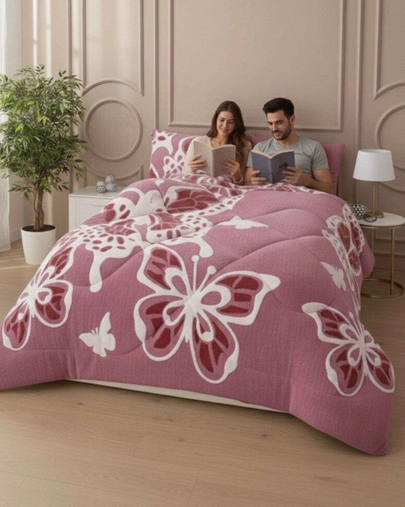 CUBRECAMA 2 PLAZAS CHIPORRO DISEÑO JACQUARD EXTRA SUAVE - 2