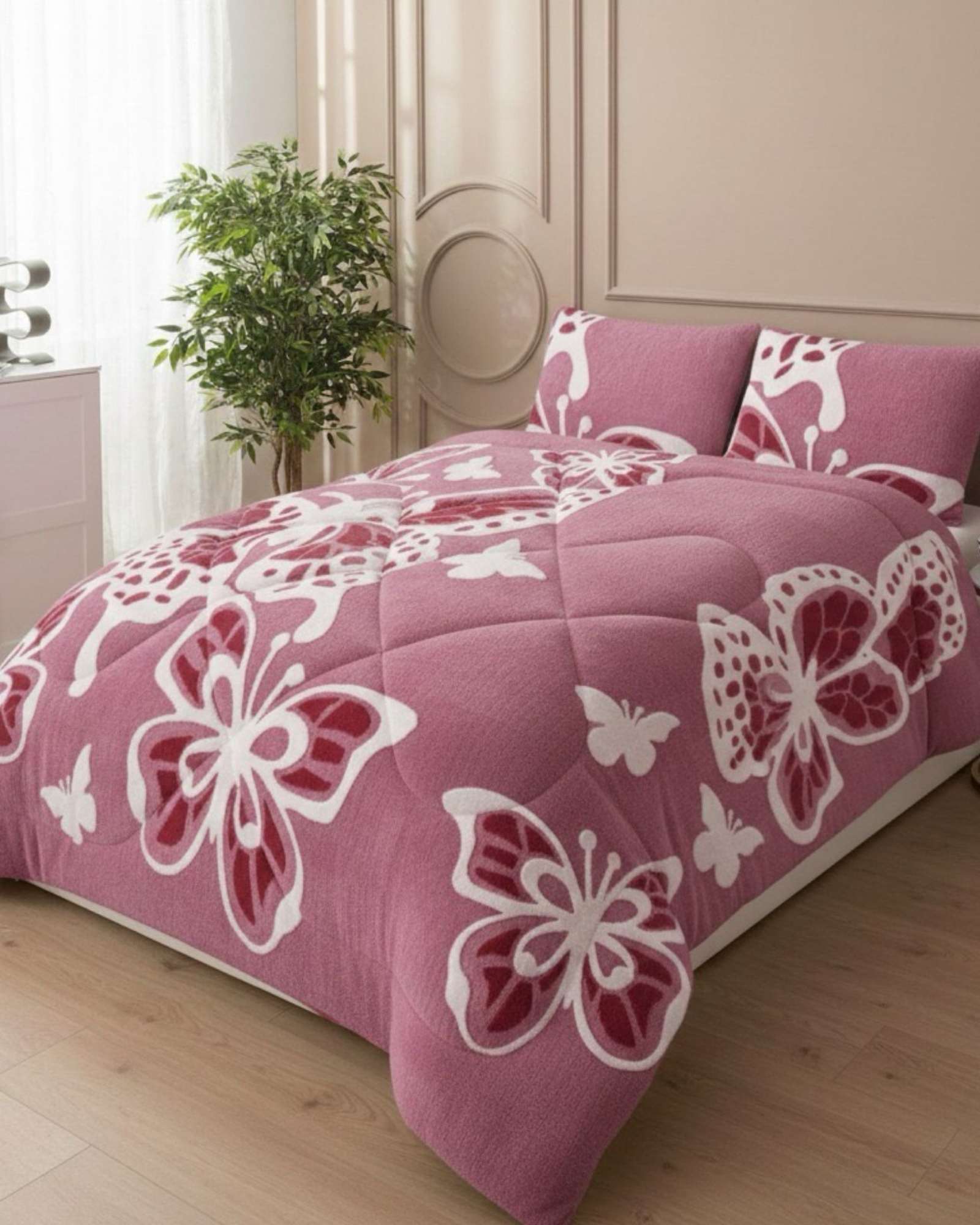 CUBRECAMA 2 PLAZAS CHIPORRO DISEÑO JACQUARD EXTRA SUAVE - 4