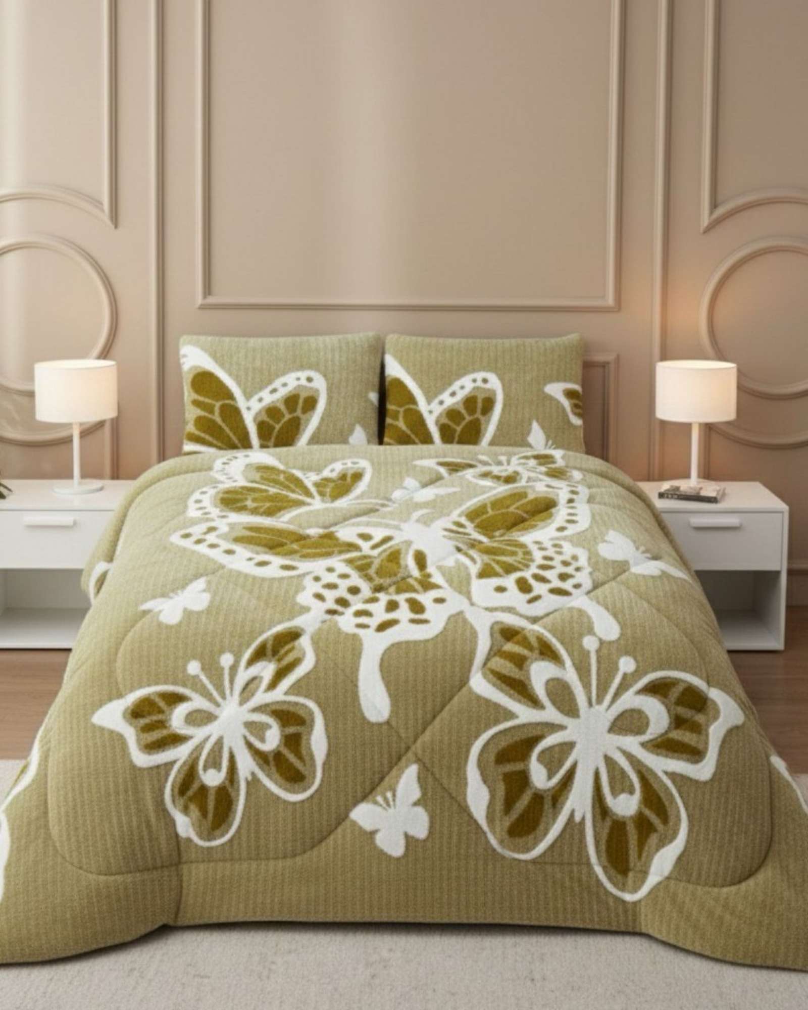 CUBRECAMA 2 PLAZAS CHIPORRO DISEÑO JACQUARD EXTRA SUAVE - 3