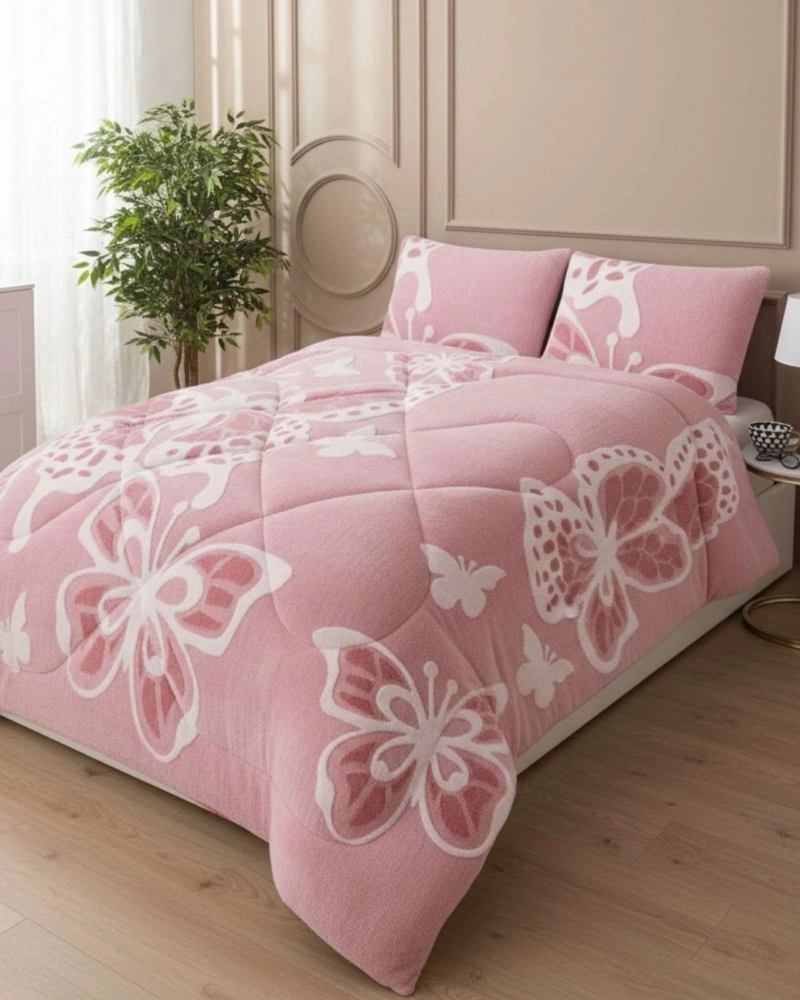 CUBRECAMA 2 PLAZAS CHIPORRO DISEÑO JACQUARD EXTRA SUAVE - 4
