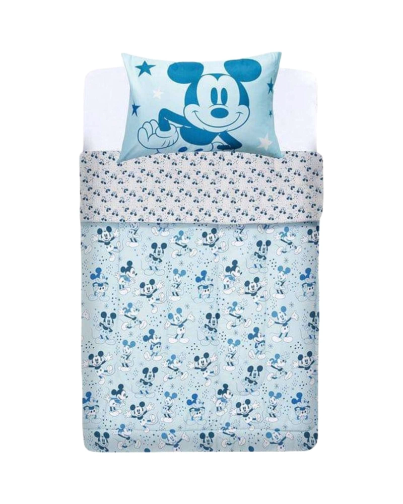 JUEGO DE PLUMON RELLENO + JUEGO DE SABANAS MICKEY PLAZA Y MEDIA - 5