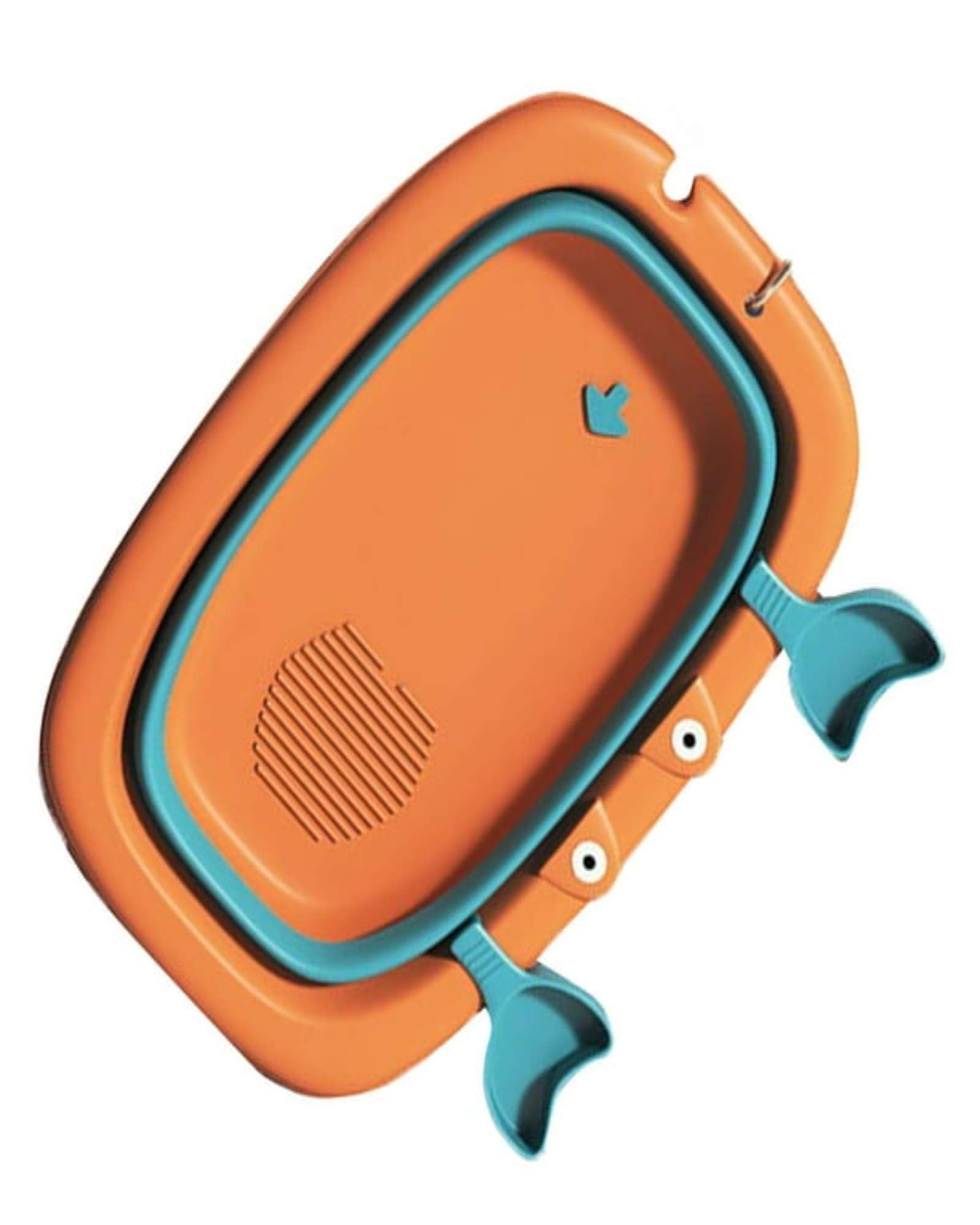 BAÑERA BEBE TINA PLEGABLE CANGREJO NARANJA - 5