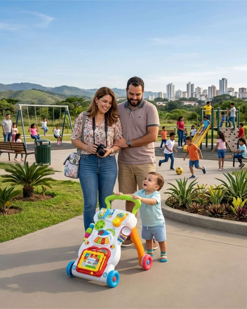 ANDADOR CAMINADOR BEBE  2 EN 1 DIDACTICO E INTERACTIVO - 4