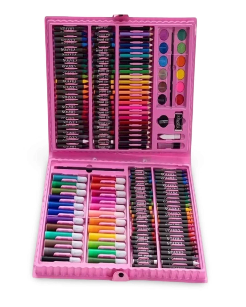 MALETIN DE ARTE INFANTIL TODO EN UNO 168 PIEZAS ESENCIALES - 3