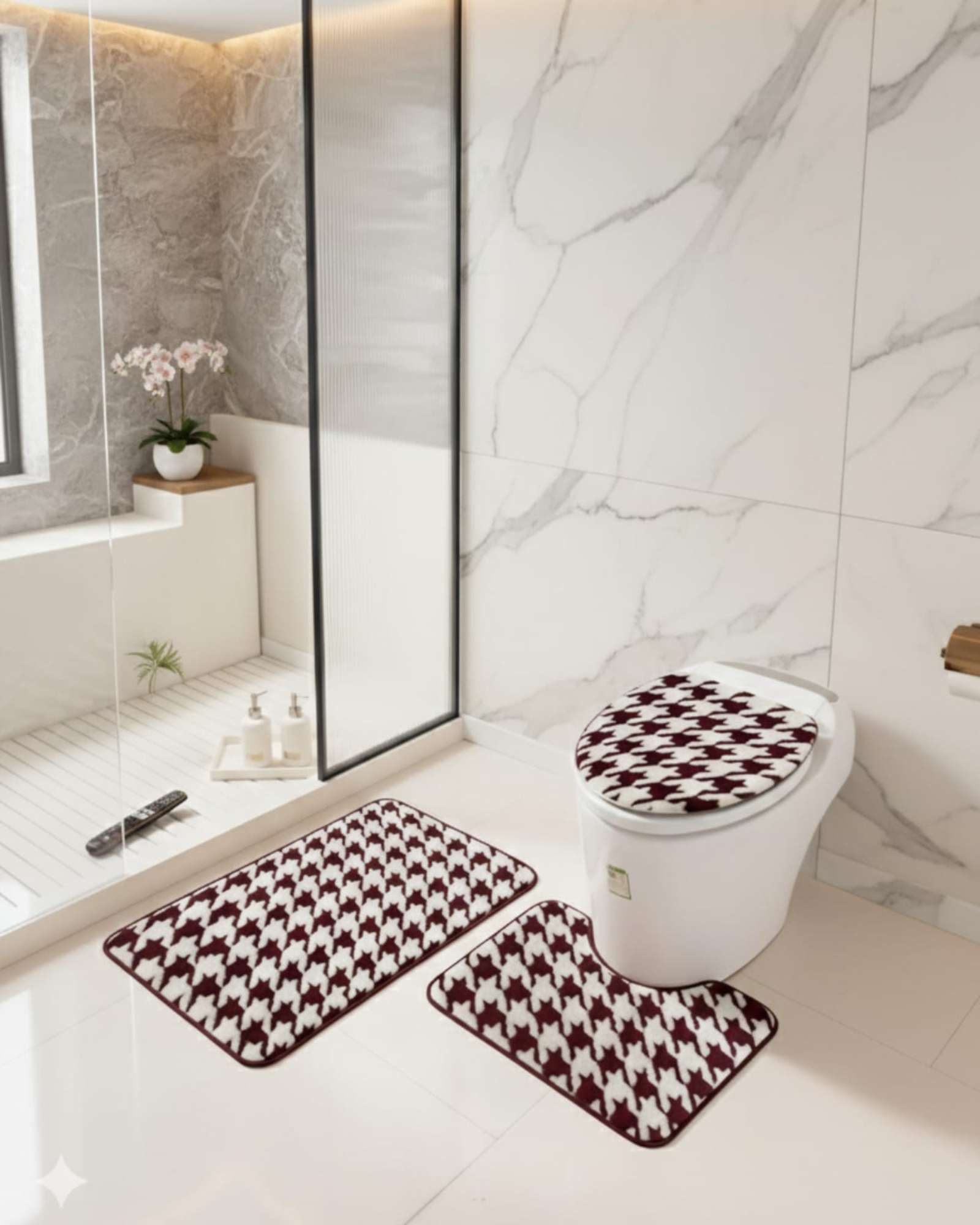 SET DE BAÑO 3 PIEZAS SUAVES Y ABSORBENTES - 2