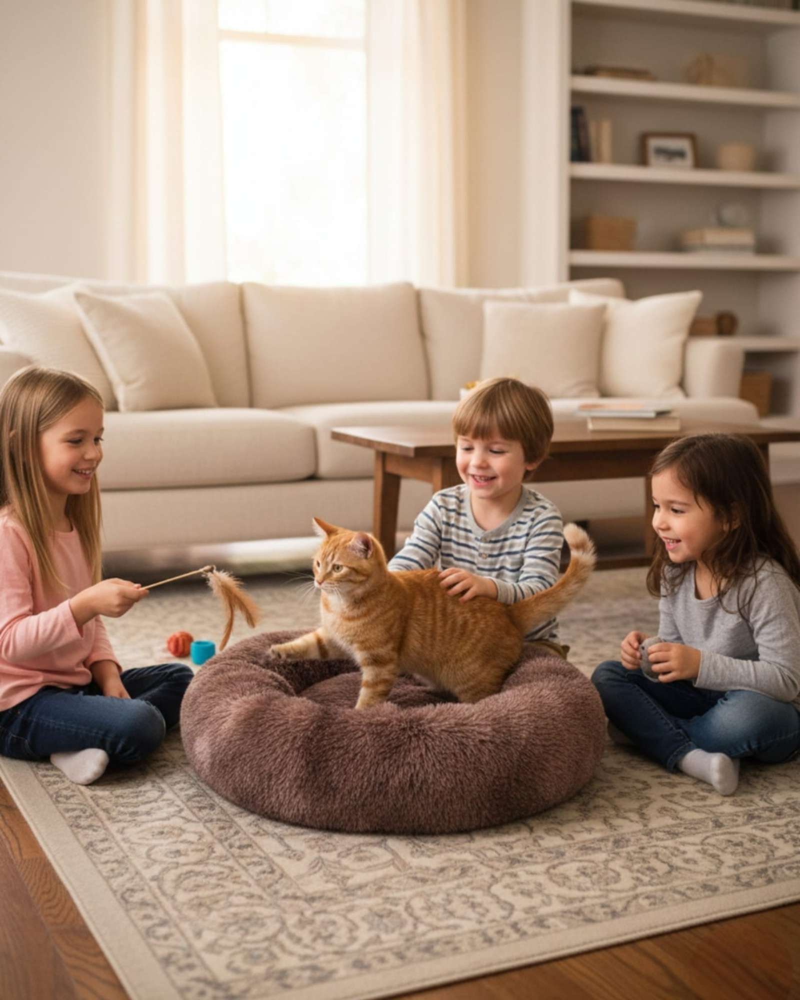 CAMA ACOLCHADA DE ALTA DENSIDAD PARA TUS MASCOTAS 100 CM - 6
