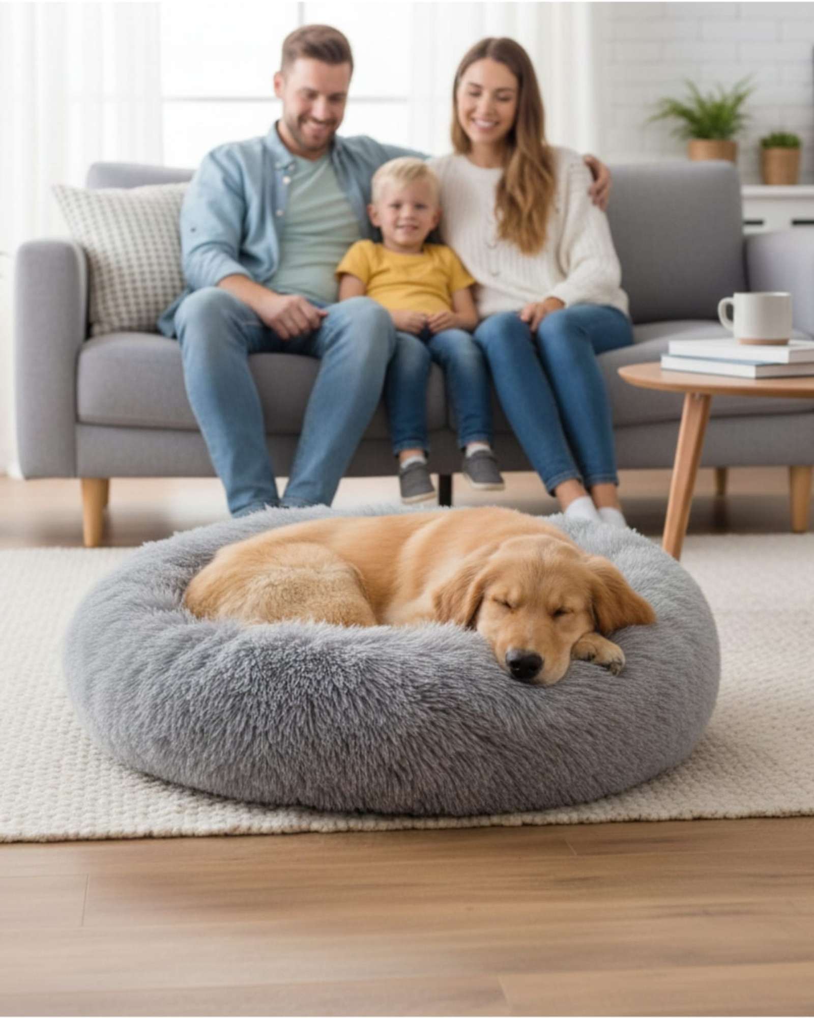 CAMA ACOLCHADA DE ALTA DENSIDAD PARA TUS MASCOTAS 80 CM - 5