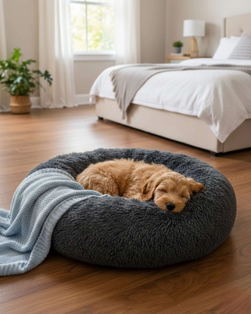CAMA ACOLCHADA DE ALTA DENSIDAD PARA TUS MASCOTAS 70 CM - 2