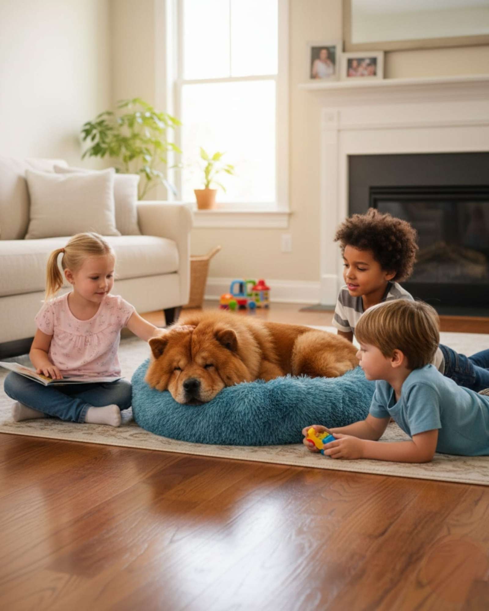 CAMA ACOLCHADA DE ALTA DENSIDAD PARA TUS MASCOTAS 100 CM - 4