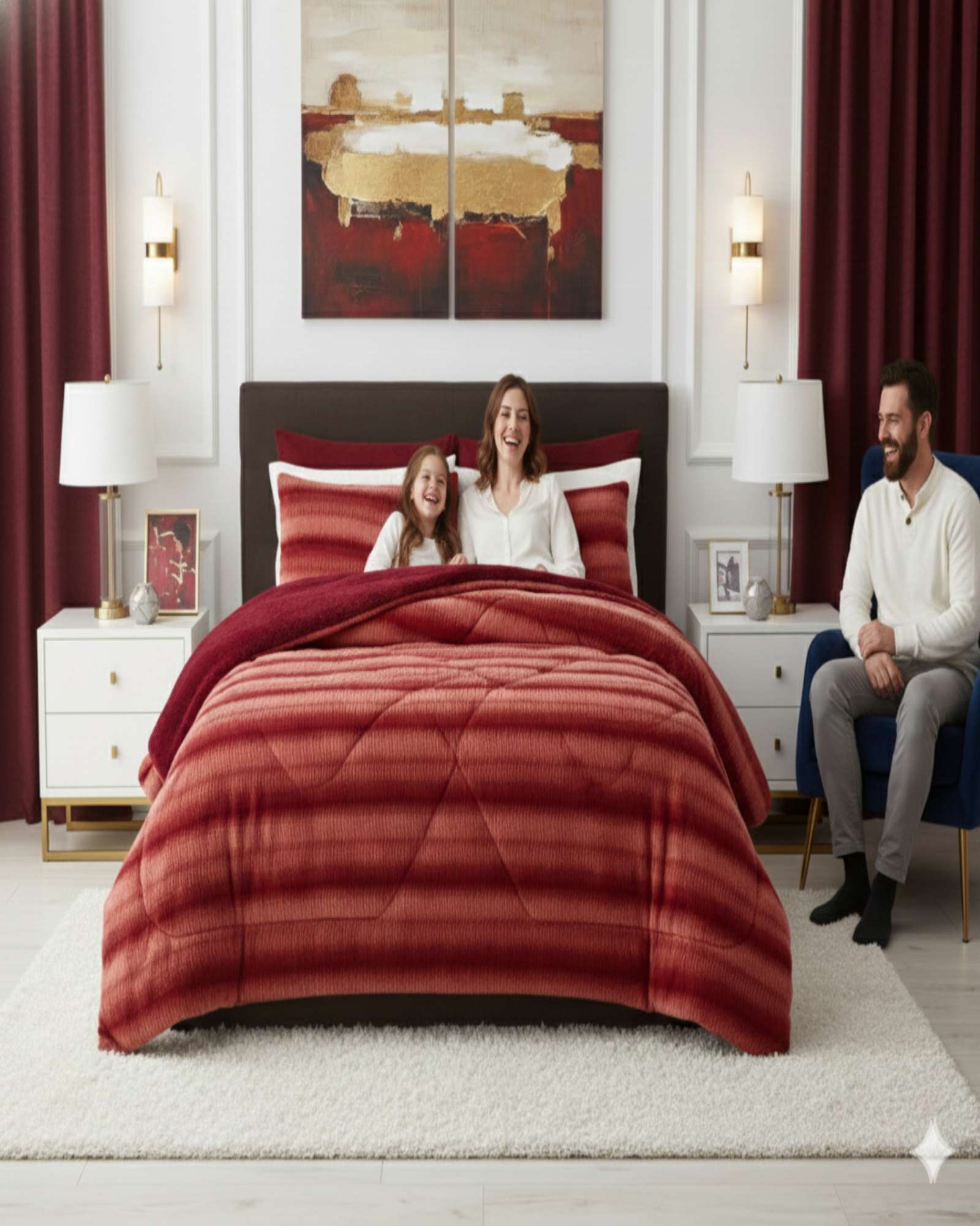 CUBRECAMA2 PLAZAS INVIERNO SOFT TOUCH PREMIUM CHIPORRO - 3